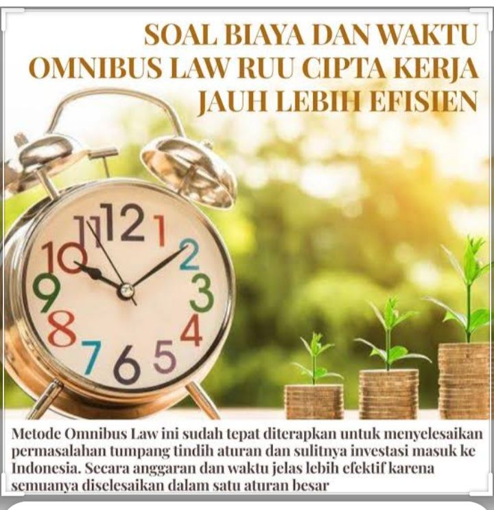 Ibarat Investasi Dampak Positif Omnibus Law Tidak Serta Merta Seketika Halaman All Kompasiana Com