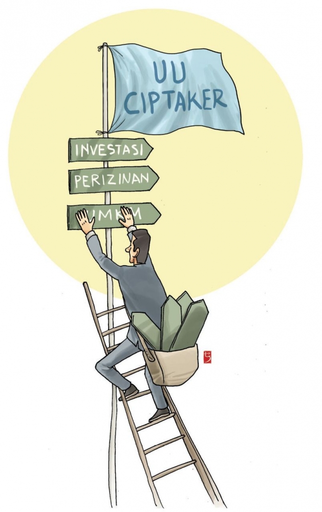 Seperti Durian Undang Undang Cipta Kerja Akan Nikmat Ketika Dibelah Kompasiana Com