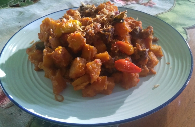 Sambal Goreng Ubi Jalar Ati Ampela Halaman 1 - Kompasiana.com