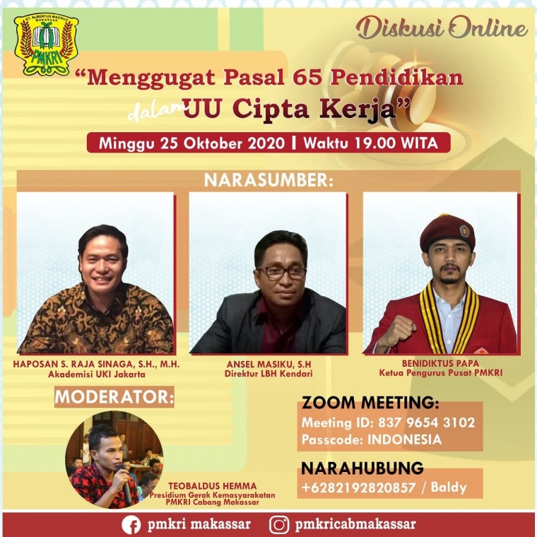 Menggugat Pasal 65 Dalam Uu Cipta Kerja Kompasiana Com