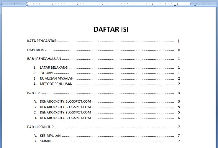 Cara Cepat! 1 Detik Bikin Titik-Titik pada Daftar Isi! - Kompasiana.com