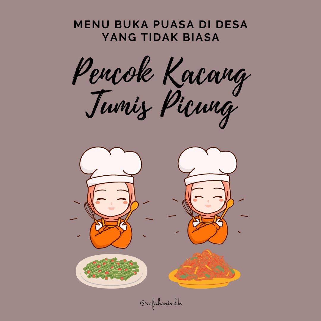 Menu Buka Puasa di Desa yang Tidak Biasa