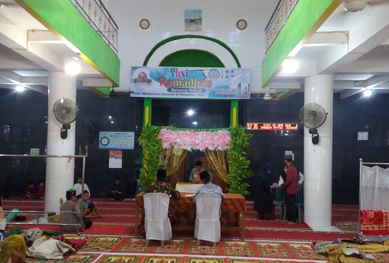 Semangat Remaja Masjid Jami' Seberang Piruko Tebar Manfaat Ramadan untuk Kemajuan Negeri