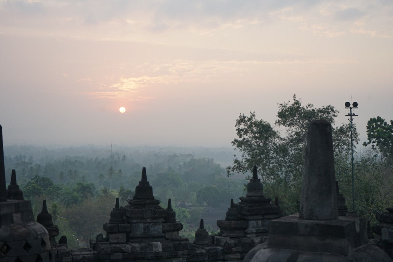 Alunan Waditra Berdawai Borobudur Berkumandang di Semesta