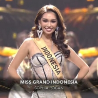 Sophia Rogan Gagal Meraih Gelar Miss Grand Internasional, Indonesia 