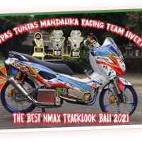 The Best Modif Nmax Tracklook Bali 2021 Livery Mandalika Racing Team