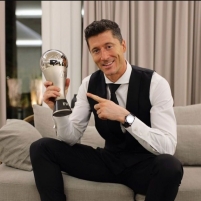 Lewandowski Rebut Penghargaan Pemain Terbaik di Malam The Best FIFA Award 2021