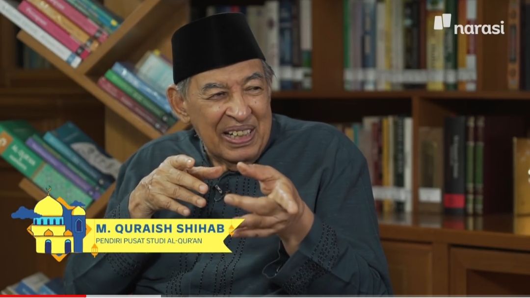 Senyuman Abi Quraish Shihab yang Selalu Berhasil Menulari Saya untuk Ikut Tersenyum