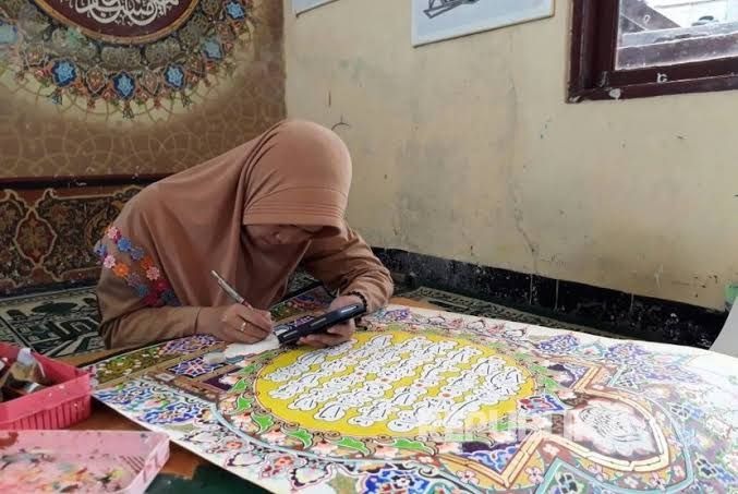 Ponpes Al Qur'an Lemka Sukabumi, Jagoan Cetak Penulis Kaligrafi