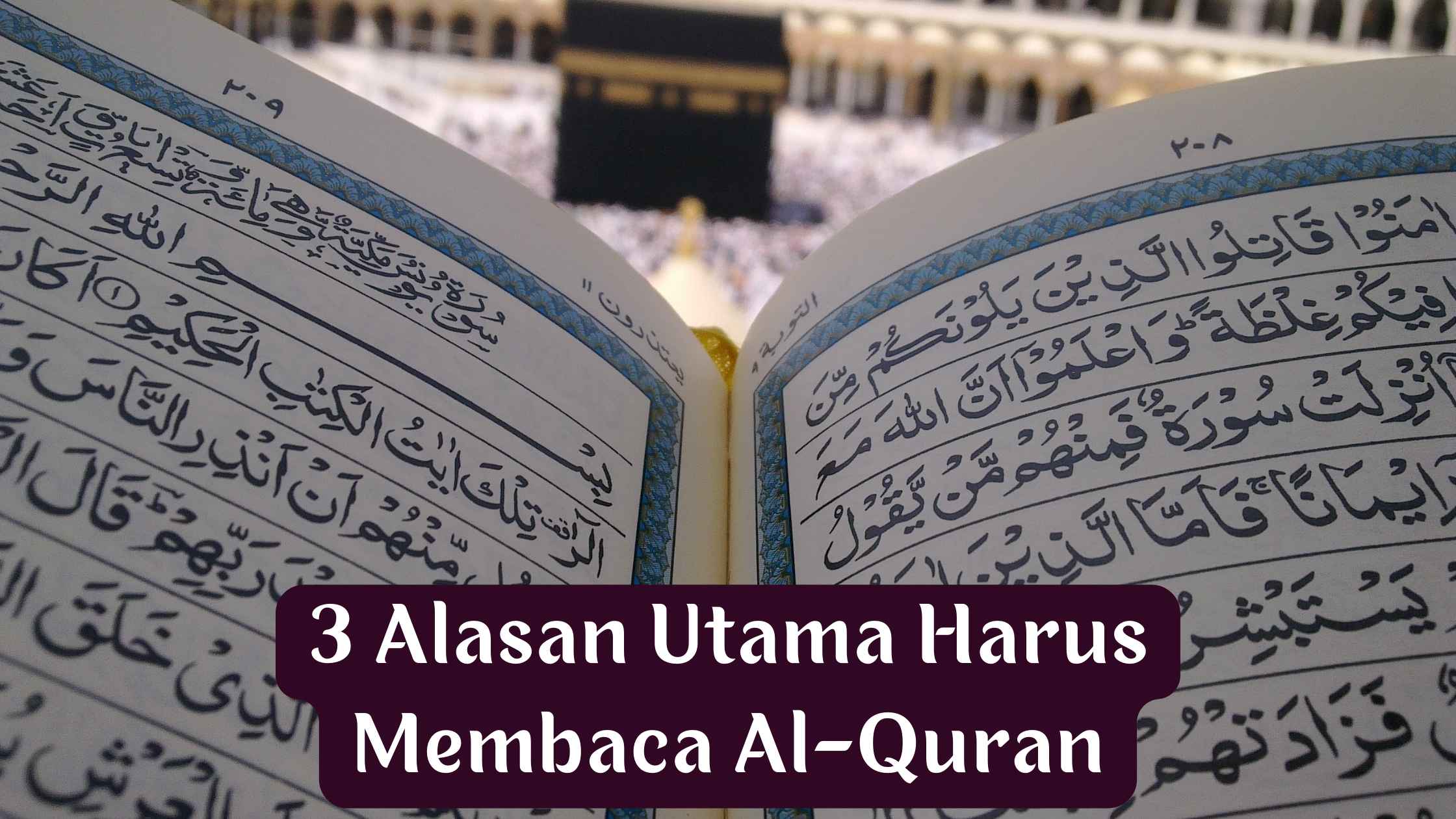 3 Alasan Utama Harus Membaca Al-Quran