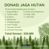KOMiK Serahkan Donasi THR untuk Jaga Hutan