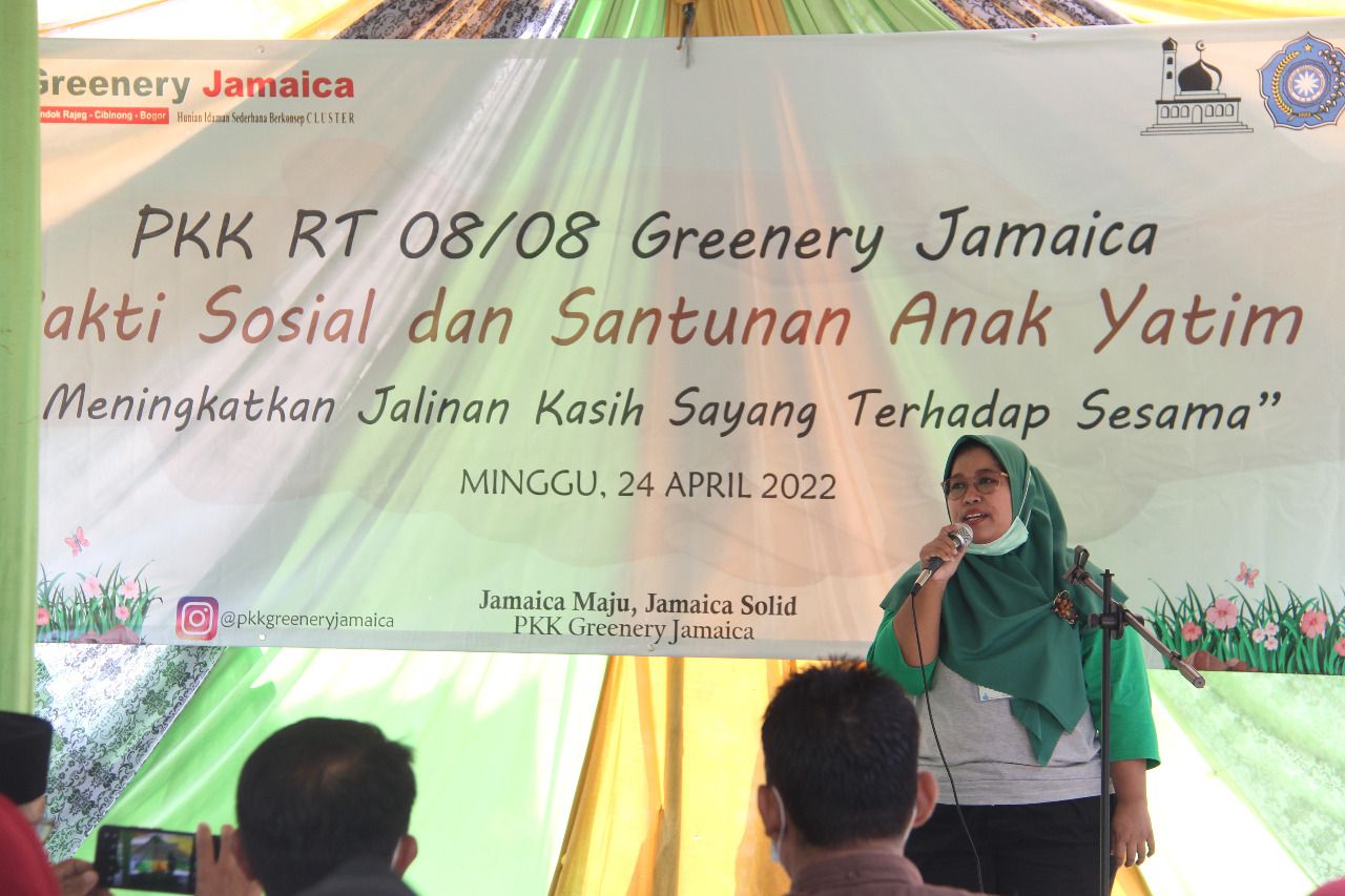 Raih Berkah Ramadan, PKK RT 08/08 Greenery Jamaica Adakan Baksos dan Santunan Anak Yatim