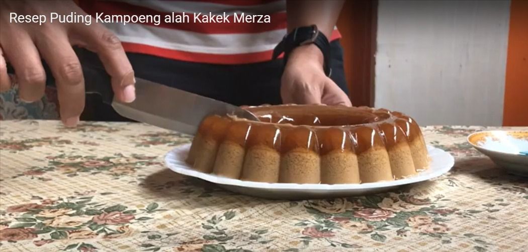 Pudding Kampoeng untuk Berbuka Puasa