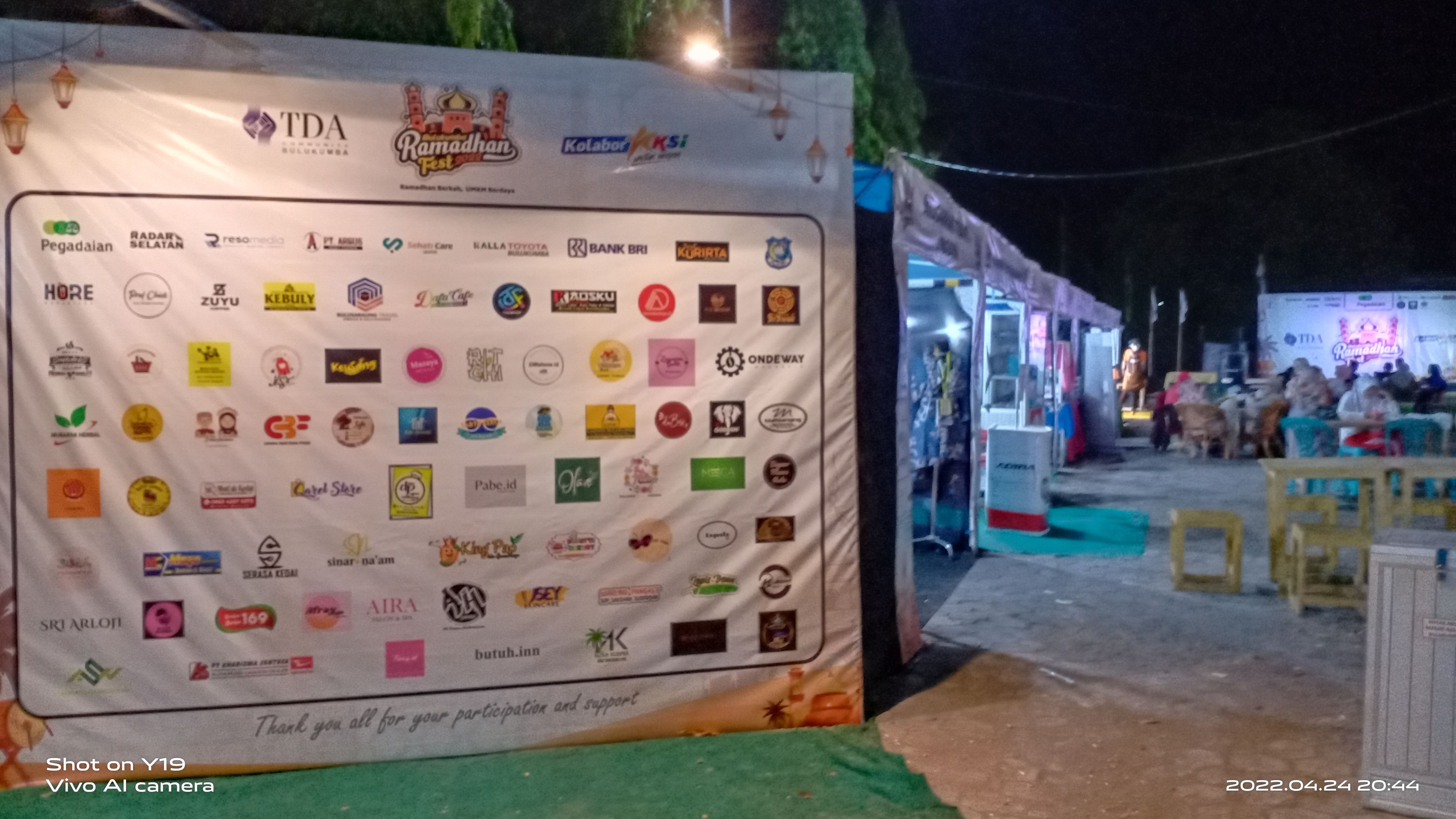 Pasar Malam di Ramadhan Fest 2022 Bulukumba