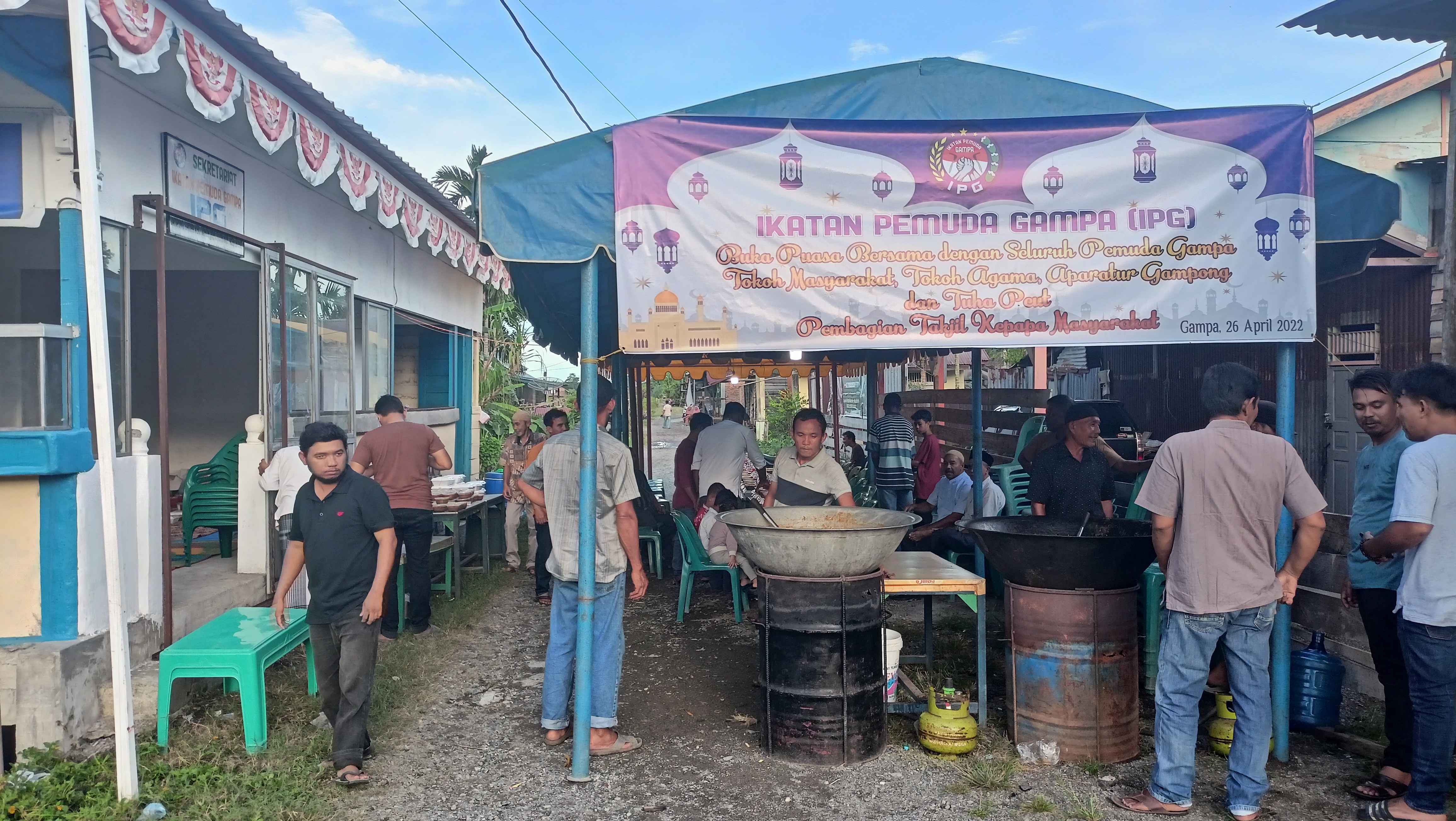 Buka Bersama Masyarakat Gampong Gampa