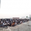 Masyarakat Antusias Ikuti Shalat Idul Fitri di Jakarta Internasional Stadium