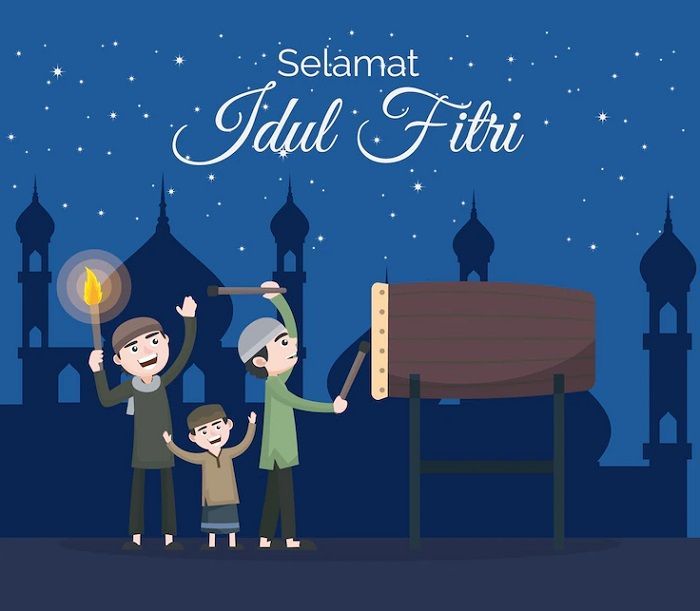 Senyuman Menyambut Hari yang Fitri