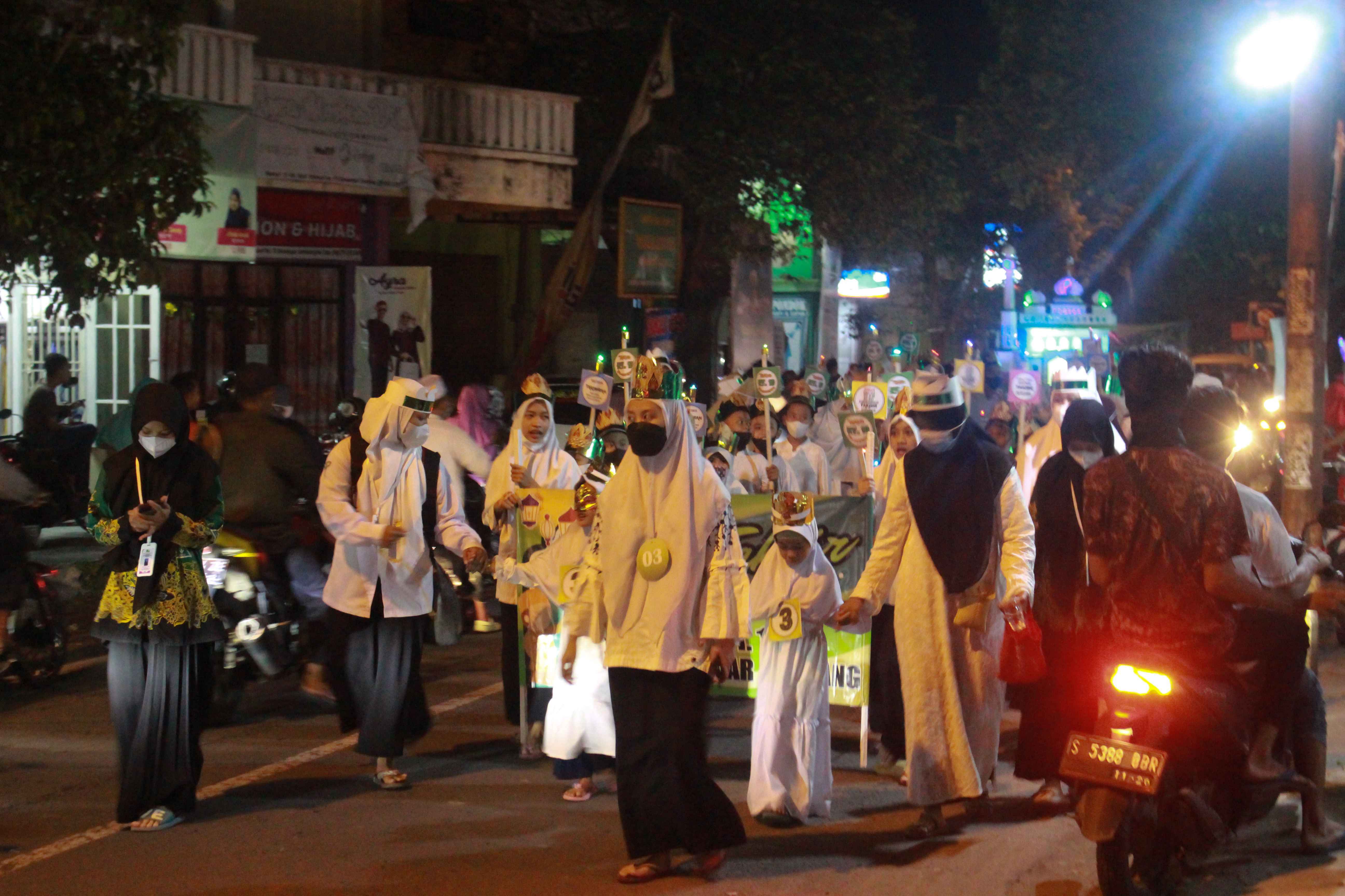 Masyarakat Denanyar Gelar Takbir Keliling, Sambut idul fitri 1 Syawal 1443 H