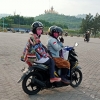 Serunya Mudik ke Lampung Naik Motor
