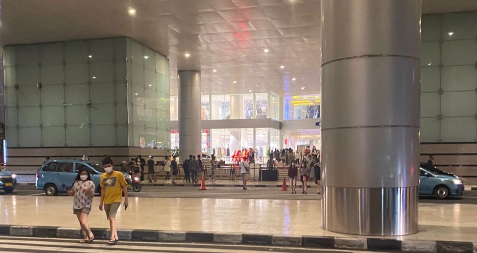 Kondisi Pusat Perbelanjaan di Jakarta Pusat Menjelang Lebaran