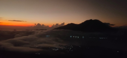 Sensasi Mengejar Sunrise di Gunung Batur