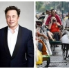 Kala Elon Musk Ngobrol dengan Pak Becak Jogja