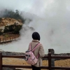 Pemandangan Eksotis Kawah Sikidang, Serasa Jalan-jalan Ke Korea