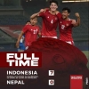 Kualifikasi Piala Asia 2023: Libas Timnas Nepal 7-0 Timnas Indonesia Lolos ke Piala Asia 2023