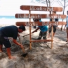 Optimalisasi Potensi Wisata Pantai Bajul Mati, Mahasiswa Pengabdian UM Ciptakan Spot Foto Guna Menarik Perhatian Wisatawan