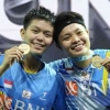 Lewati Laga Perdana, Apriyani dan Siti Fadia Lolos ke 16 Besar Japan Open 2022