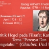 Kritik Hegel pada Filsafat Kant