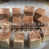 Memasak Puding Marble Tape Brownies: Alkulturasi Kuliner Barat dan Timur