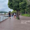 Dermaga Pedestrian Penghubung Sentosa Island dan Dataran Singapore lewat Vivo City