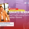 Junanto Herdiawan: Jangan Overthinking terhadap Resesi