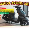 Lebih Dekat dengan Suzuki Avenis 125 Indonesia