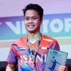 Fans Badminton China Dukung Anthony Ginting di WTF