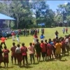 Memeriahkan Hari Guru di Pedalaman Asmat Papua Selatan