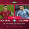 Portugal vs Uruguay, Ujian Darwin Nunez dan Kolega Serta  Misi Balas Dendam Cristiano Ronaldo dan Rekan-Rekan