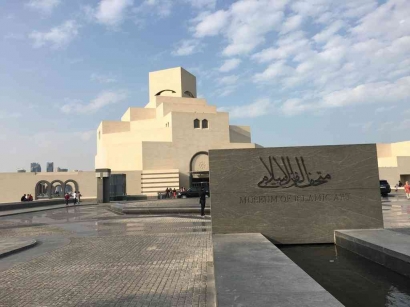 Mengintip Al-Quran dari Tiongkok Berhiaskan Pagoda di Qatar