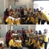 Bersama Mahasiswa UNNES Giat 3 PKK Desa Tlahab Mengikuti Sosialisasi dan Pelatihan Pembuatan Batik Ecoprint