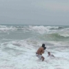 Serunya Bermain di Tepi Pantai Goa Cemara, Bantul