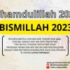 Alhamdulillah 2022, Bismillah 2023