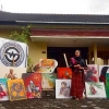 [KOLOM Kolabs] Live Painting Seni Waktu: Adat Sasak Lombok di Era Baru Senirupa Lombok Timur