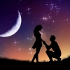 Bulan Diam dalam Kata Romantis