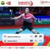 Jonathan Christie Berhasil Melaju ke Babak Semifinal Indonesia Masters 2023