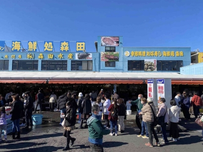 Belanja Ikan dan Makan Sashimi di Pasar Ikan Nakaminato, Ibaraki