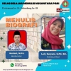 Belajar Menulis Biografi Bersama Ibu Lely di KBMN PGRI 28