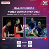 2 Wakil Indonesia Berhasil Melaju Ke Babak 16 Besar di Yonex Germany Open 2023