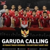 Daftar 28 Pemain Timnas Indonesia FIFA Matchday Maret