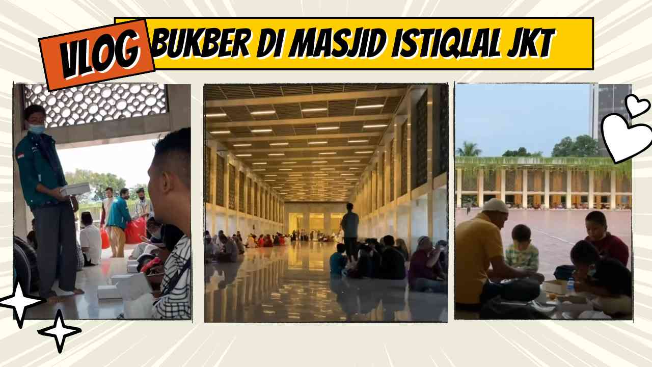 Serunya Berbuka Puasa di Masjid Istiqlal Jakarta